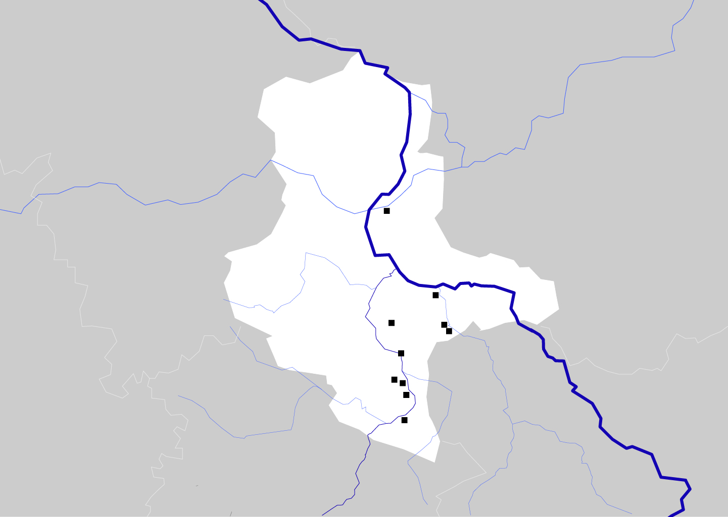 Chemiefaserlandkarte Sachsen-Anhalt